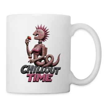 Démon de la Pierre du Temps Chillout - Mug blanc - blanc - Droite