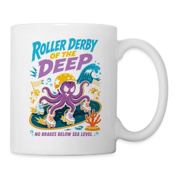 Roller Derby of the Deep Sea - Mug - white - Right