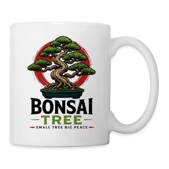 Bonsaï Plante Bonsaï Japonaise - Mug blanc - blanc - Droite