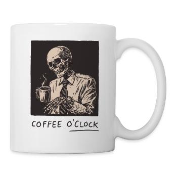 Heure du café - Mug blanc - blanc - Droite