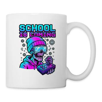 School Is Coming Profile Snow Goggles Cyber Zombie - Mug - white - Right