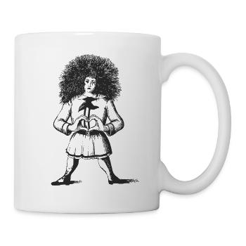 Struwwelpeter mit Herz - Tasse - Weiß - Rechts