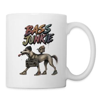 Techno Dog - Mug blanc - blanc - Droite