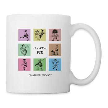 Struwwelpeter Pop Art – Frankfurt Germany - Tasse - Weiß - Rechts