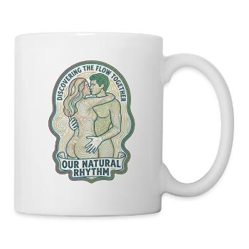 Our natural rhythm of love - Mug - white - Right