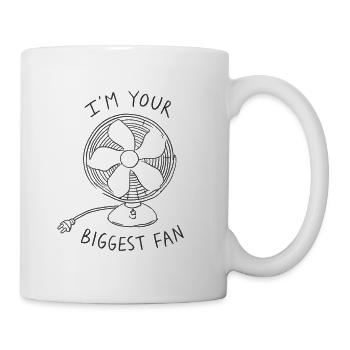 Dein Größter Fan - Tasse - Weiß - Rechts