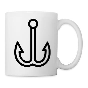 Boat Gaff Nautical Tool - Tasse - Weiß - Rechts