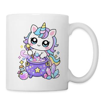 Einhornpastellmagie und -trank - Tasse - Weiß - Rechts