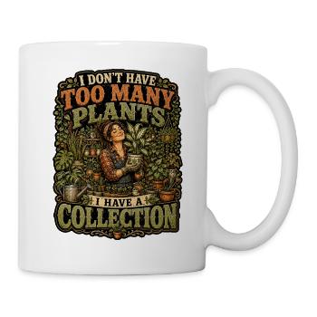 Plant Collection Gardening - Tasse - Weiß - Rechts