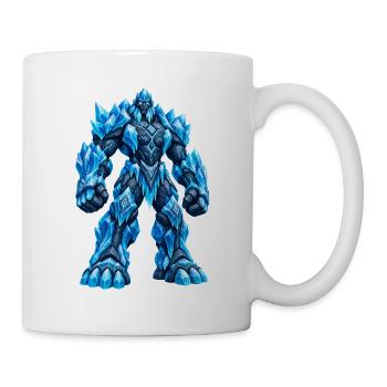 Eisgolem Kristallkraft - Tasse - Weiß - Rechts