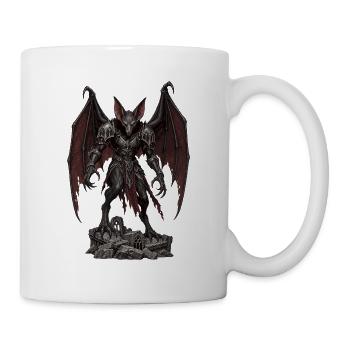 Dämonischer Drachendrache - Tasse - Weiß - Rechts