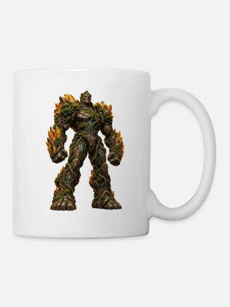 Waldstein Goliath: Kristallranken - Tasse - Weiß