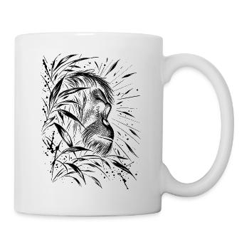 Orang Utan - Tasse - Weiß - Rechts