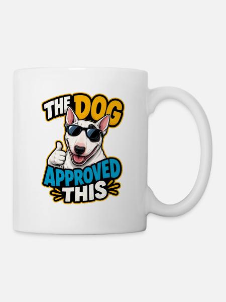 Bullterrier - Tasse - Weiß