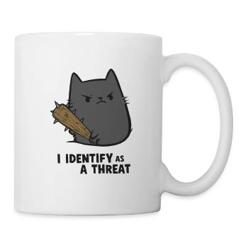 I identify as..... - Tasse - Weiß - Rechts