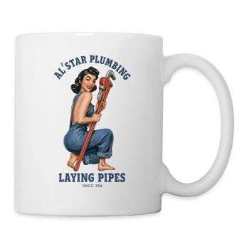 Al'star plumbing - Tasse - Weiß - Rechts