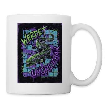 Metaphysik des Aals - Werdet ungreifbar - Tasse - Weiß - Rechts