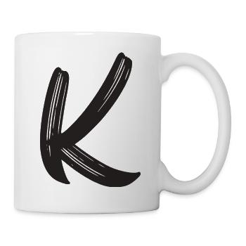 K - Tasse - Weiß - Rechts
