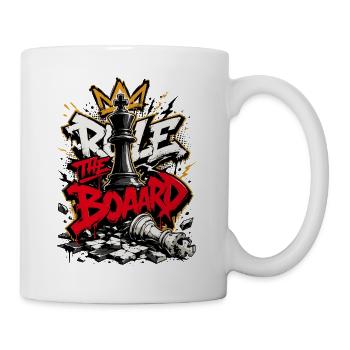  Gaming Schachspieler Schachspiel Schachbrett - Tasse - Weiß - Rechts