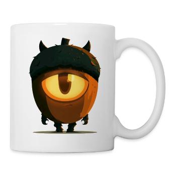 Spooky Cyclops Acorn - Tasse - Weiß - Rechts