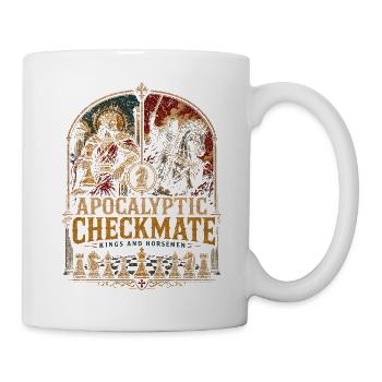 Christlicher Schachspieler Schachspiel - Tasse - Weiß - Rechts