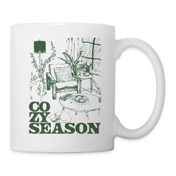 GEMÜTLICHE SAISON - Tasse - Weiß - Rechts
