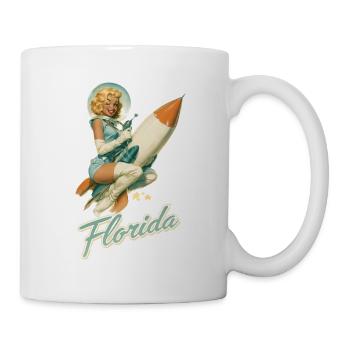 Retro Florida - Tasse - Weiß - Rechts