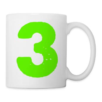 3 - Tasse - Weiß - Rechts
