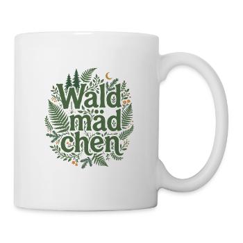 Waldmädchen  - Tasse - Weiß - Rechts