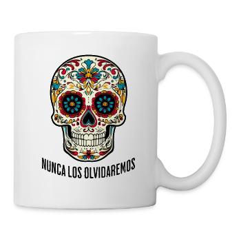 Día de los Muertos – Nunca Los Olvidaremos - Tasse - Weiß - Rechts