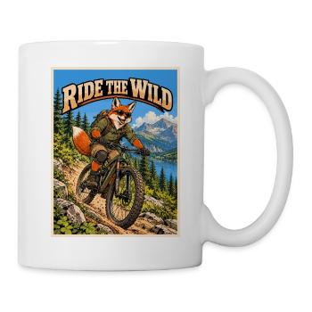 Fox ATV – Forest Adventure – Fahr durch die Wildnis - Tasse - Weiß - Rechts