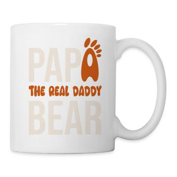Papa Bear: El Real Daddy - Tasse - Weiß - Rechts