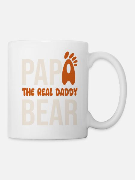 Papa Bear: El Real Daddy - Tasse - Weiß