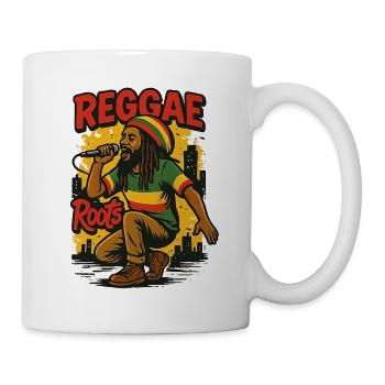 Reggae - Tasse - Weiß - Rechts