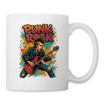 Punk - Tasse - Weiß - Rechts
