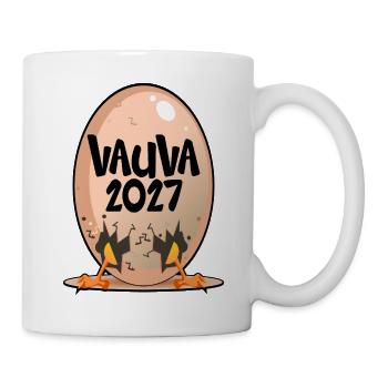 Baby 2027, Finnland - Tasse - Weiß - Rechts