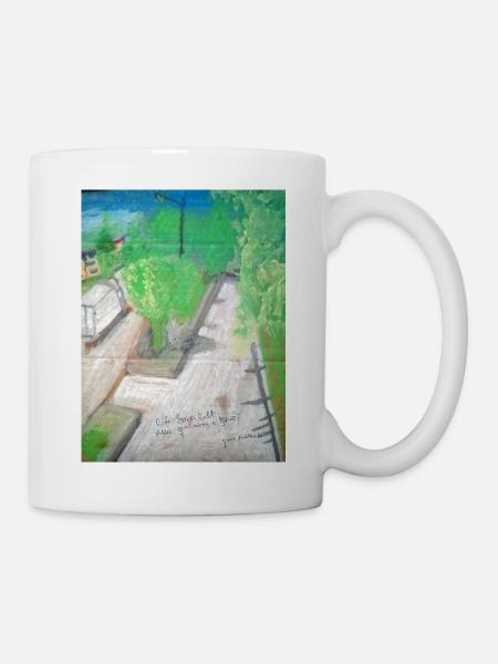 Sorrecalt-Gasse - Tasse - Weiß