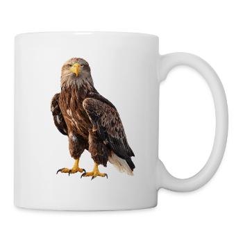 Seeadler Adler Eagle - Tasse - Weiß - Rechts