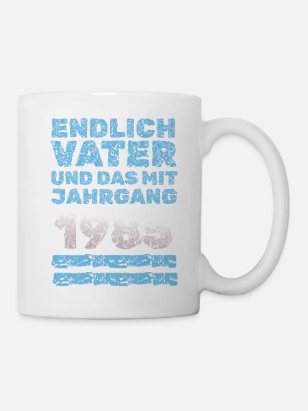 Vater 1985 - Tasse - Weiß