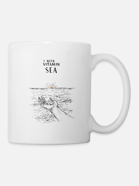 Vitamin Sea - Tasse - Weiß