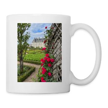 Villandry-Gärten - Tasse - Weiß - Rechts