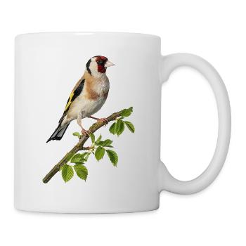 Stieglitz - Tasse - Weiß - Rechts