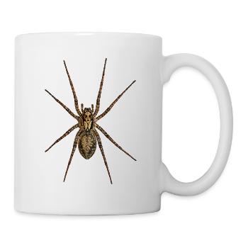 Spinne-Nosferatu - Tasse - Weiß - Rechts
