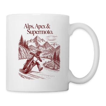 Alps and Apex - Supermoto - Tasse - Weiß - Rechts