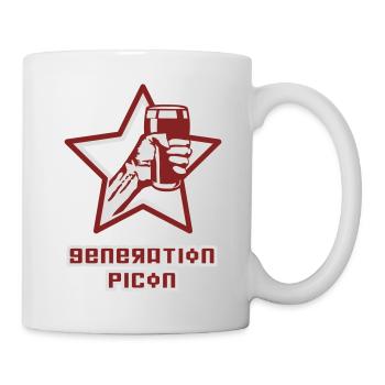 generation picon - Mug blanc - blanc - Droite