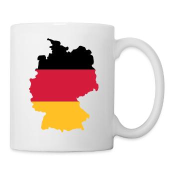 Deutschland - Tasse - Weiß - Rechts