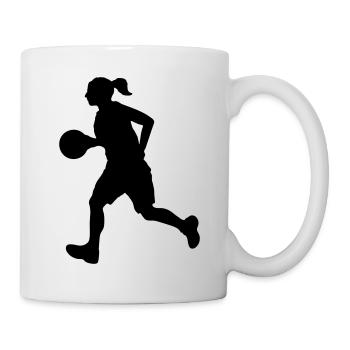 Basket-ball Basketball Basket - Mug blanc - blanc - Droite