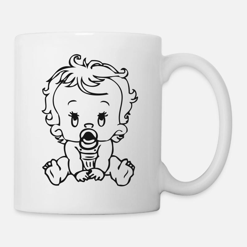 babycute1 - Mug blanc - blanc