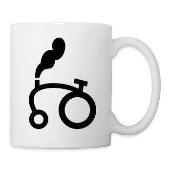 Tractor - Tasse - Weiß - Rechts