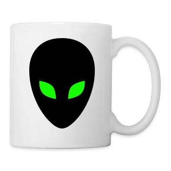 Alien - Tasse - Weiß - Rechts